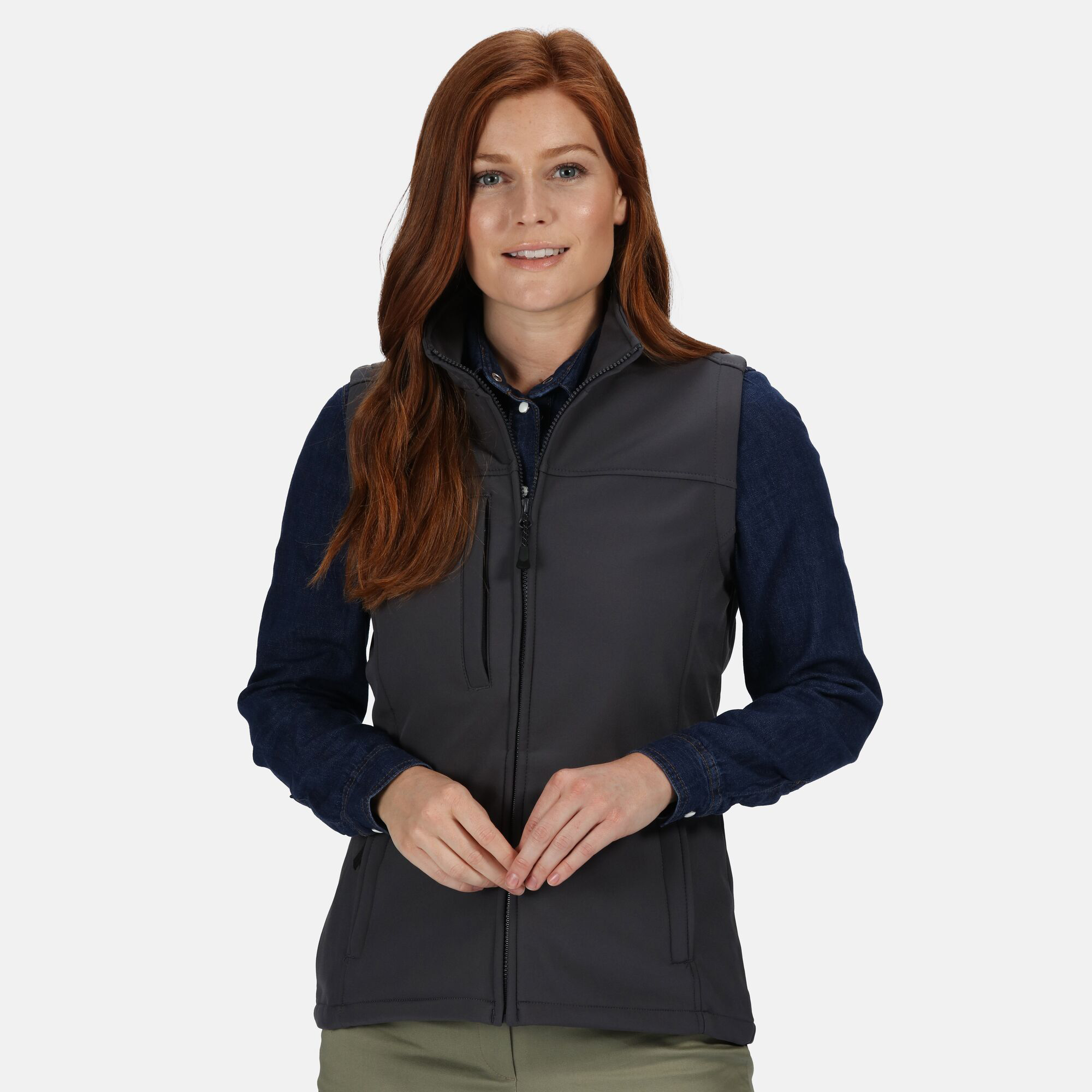 WOMEN'S FLUX SOFTSHELL BODYWARMER - Regatta Professional